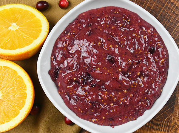 Cranberry Mustard Relish - Step 1